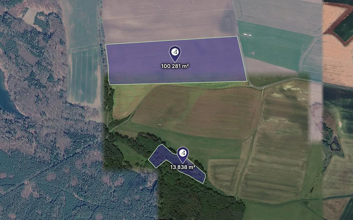 Prodej pole 114119 m²